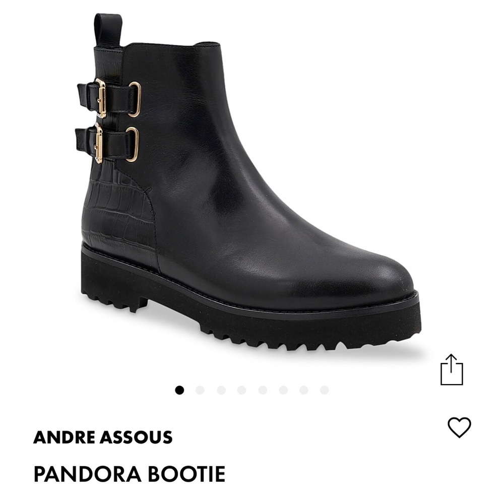 ANDRE ASSOUS pandora bootie 8.5 women’s